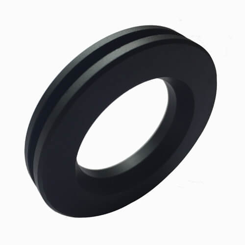 Small driving wheel for ring saw blade
