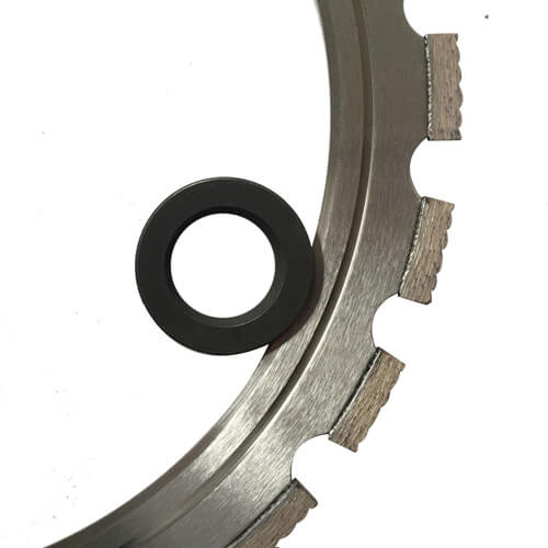 ring saw blade and driving wheel