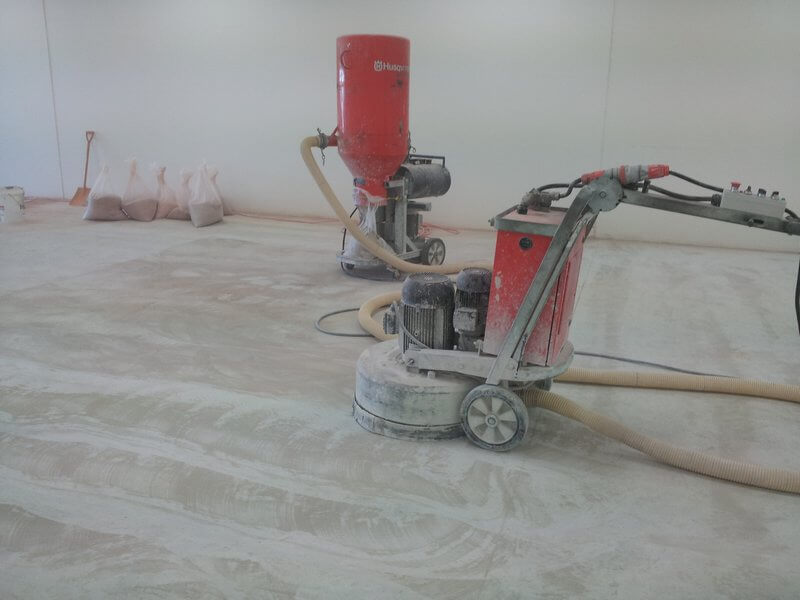 concrete floor surface grinding